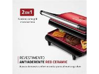 Press Grill Mondial Red Ceramic PG-01-RC Vermelho 110V - 2