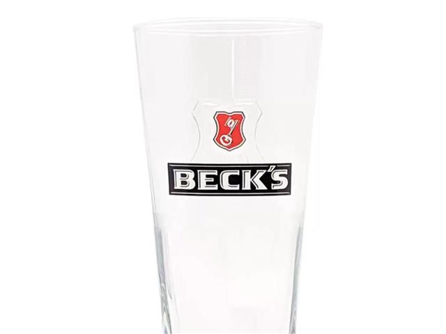 Copo para Cerveja Beck's Base Quadrada 300ML - 2