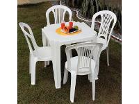 Mesa Tramontina Tambaú em Polipropileno Branco - 3