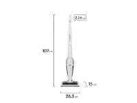 Aspirador de Pó Vertical Electrolux Ergorapido 2 em 1 Branco Bivolt - 2
