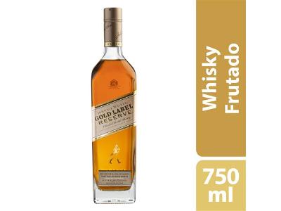 Whisky Escocês Blended Johnnie Walker Gold Label Reserve Garrafa 750ml