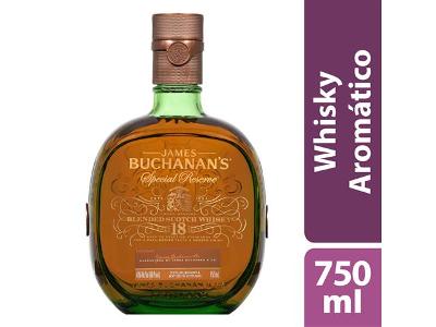 Whisky Escocês Buchanan's Blended Special Reserve Aged 18 Years 750ml