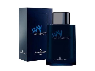 Perfume Deo Colônia Água de Cheiro Sexy Attractive Masculino 100ML