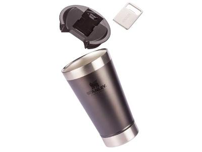 Copo Térmico de Cerveja com Tampa Stanley Charcoal Glow 473ML