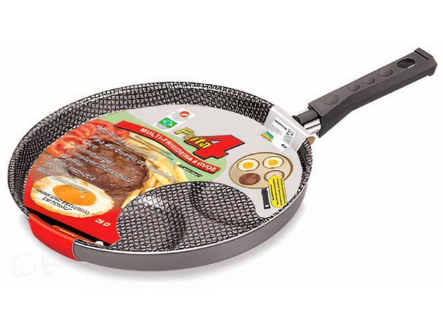 Multi-Frigideira Fortaleza 4 Ovos Grafite 26 sem Tampa - 2