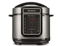 Panela de Pressão Elétrica Digital Mondial Master Cooker 5L Inox 220V - 1