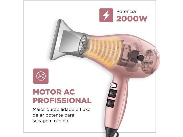Secador de Cabelo By Juliette Mondial Golden Rose 2000W 110V SCP-JU-01 - 4