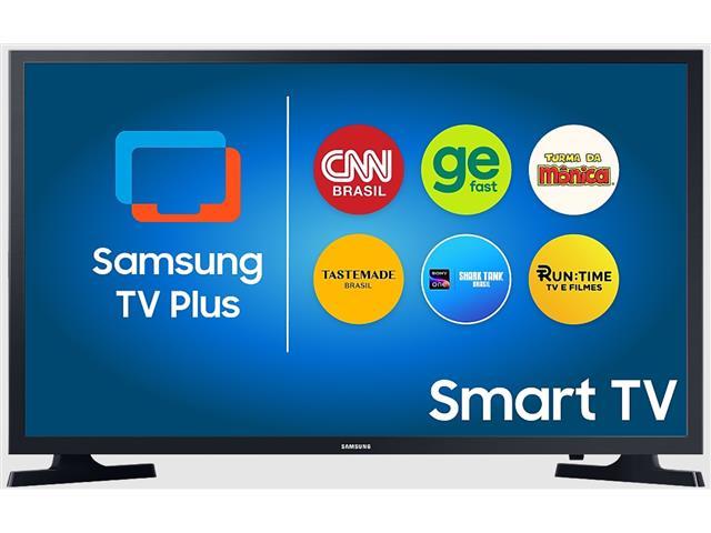 Smart TV LED 32" Samsung HDTV Tizen HDR 60Hz C/Alexa 2 HDMI 1 USB WiFi - 1