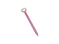 Caneta Metal Loop Coração Poá - 1