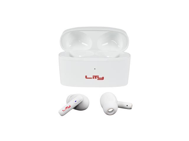 Fone Bluetooth 5.3 Cancelamento de Ruído Ambiente TWS Lity Branco T12 - 1