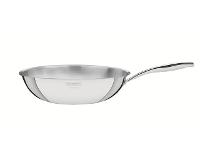 Wok Tramontina Grano em Aço Inox Corpo Triplo com Cabo 28CM - 1