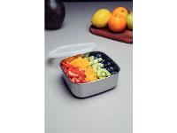 Jogo de Potes Tramontina Freezinox Quadrados em Inox com Tampa 3 Peças - 2