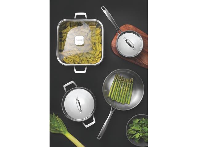 Panela Tramontina Grano em Aço Inox com Tampa e Cabo 18 cm 2,2 L - 3