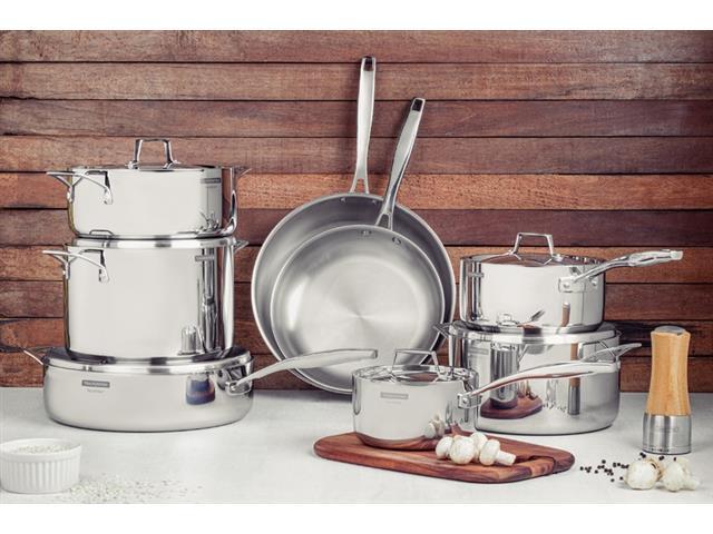 Panela Tramontina Grano em Aço Inox com Tampa e Cabo 18 cm 2,2 L - 4