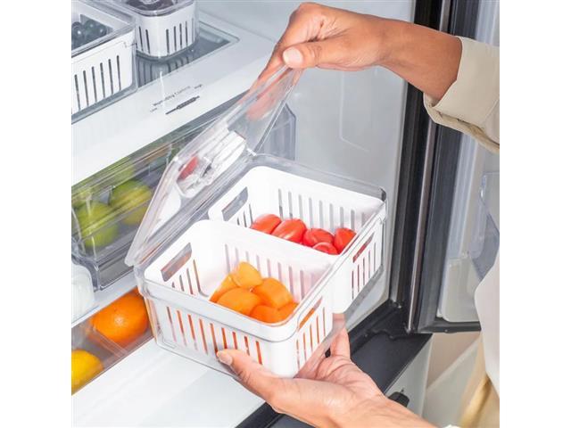 Organizador com Cesto Duplo OU Clear Fresh Natural 2,2 Litros - 4