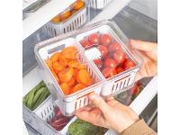 Organizador com Cesto Duplo OU Clear Fresh Natural 2,2 Litros - 2