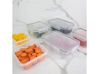 Pote Organizador de Geladeira OU Click Retangular 870ML - 2