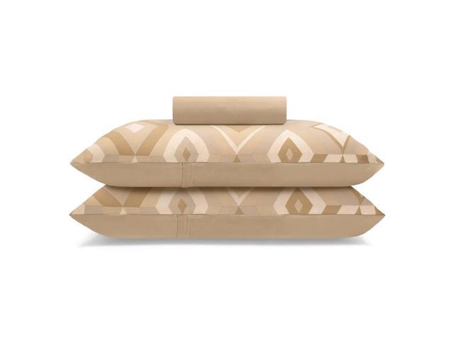 Jogo de Cama Queen Buettner Basic Malha Silver Caramelo 3 Peças - 1