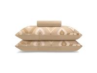 Jogo de Cama Queen Buettner Basic Malha Silver Caramelo 3 Peças - 1