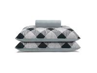 Jogo de Cama Queen Buettner Basic Malha Eliezer Preto 3 Peças - 1