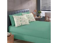 Jogo de Cama King Buettner Basic Malha Sandrine Menta 3 Peças - 3