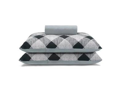 Jogo de Cama Casal Buettner Basic Malha Eliezer Preto 3 Peças