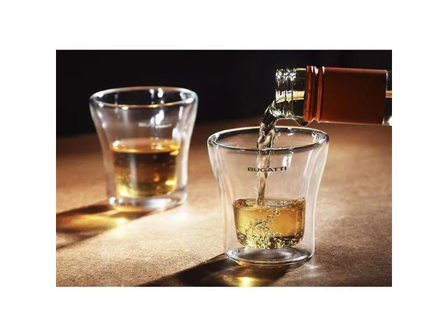 Conjunto 2 Copos de Shots de Parede Dupla Bugatti 100ml - 2