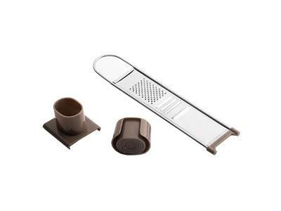 Fatiador Picador e Ralador Queijo Legumes Prana 3 em 1 Inox