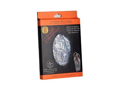 Cooler Bolsa Térmica Prana com Gel para Vinhos e Garrafas Transparente