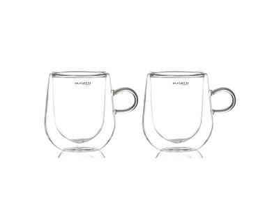 Conjunto 2 Canecas Parede Dupla Bugatti 300ML