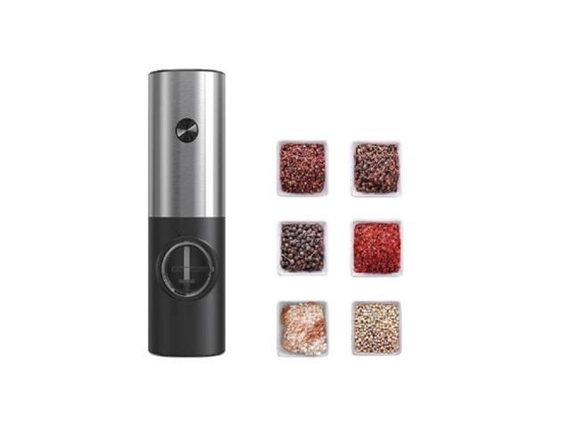 Moedor de Pimenta e Sal Elétrico Prana Especiarias a Pilha Inox - 3