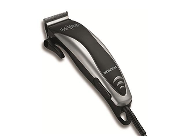 Cortador de Cabelos Mondial Hair Stylo CR-02 - Prata e Preto - 1