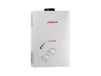 Aquecedor de Água a Gás Lorenzetti LZ-750 BP Exaustão Natural