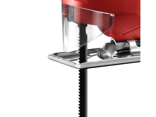 Serra Tico-Tico Mondial com Base de Corte e Base Móvel Ajustável 400W - Preta/Vermelha - 2