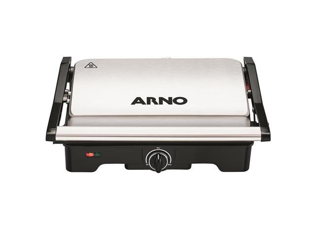 Grill Arno Dual Gnox com Antiaderente – Preto e Inox - 2