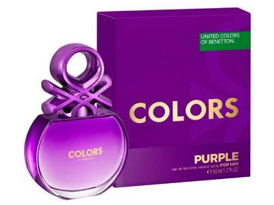 Perfume Feminino Colors Purple Benetton Eau de Toilette 50ml