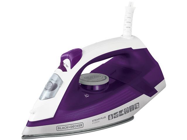 Ferro a Vapor Black&Decker FX2500 Ceramic Gliss com Spray – Roxo - 1