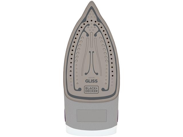 Ferro a Vapor Black&Decker FX2500 Ceramic Gliss com Spray – Roxo - 2