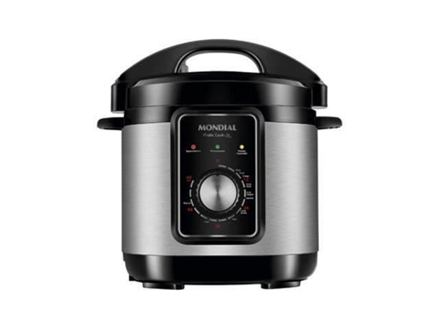 Panela de Pressão Elétrica Mondial PE-47 Pratic Cook 3L - Inox - 1