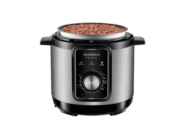 Panela de Pressão Elétrica Mondial PE-47 Pratic Cook 3L - Inox - 2