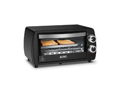 Forno Elétrico Arno Turbo Quartzo FOR1 10 Litros 800W – Preto