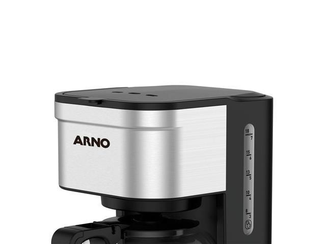 Cafeteira Elétrica Arno Preferita CFPF para 18 Xícaras – Preto/Inox - 3