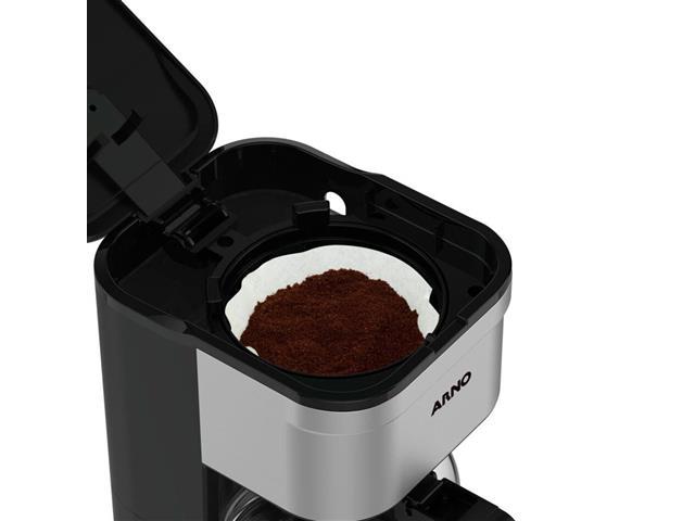Cafeteira Elétrica Arno Preferita CFPF para 18 Xícaras – Preto/Inox - 4