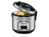 Panela Elétrica de Arroz Mondial PE-43 6 Xícaras - Preto/Inox - 2