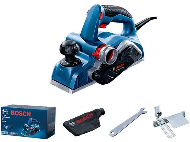 Plaina Bosch GHO 700 com 700W, 2 Lâminas e Saco Coletor de Pó - 1