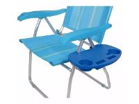Mesa Portátil Porta Copo de Cadeira de Praia MOR - 3