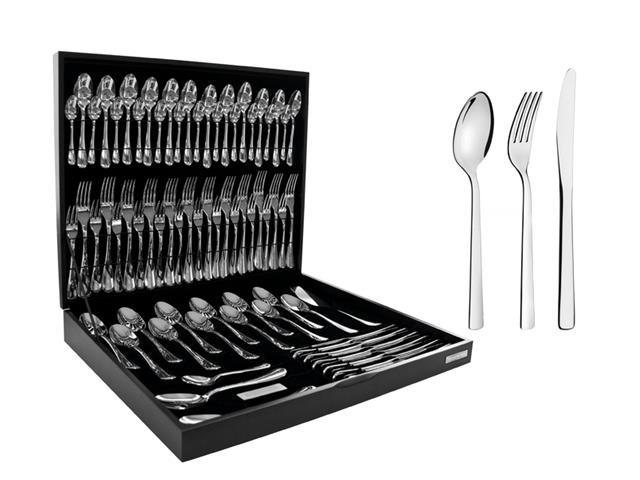 Faqueiro Aço Inox Tramontina 76  pçs Oslo - 1