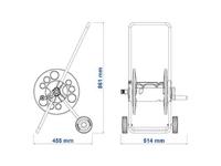 Enrolador de Mangueira Tramontina 1/2" - 2