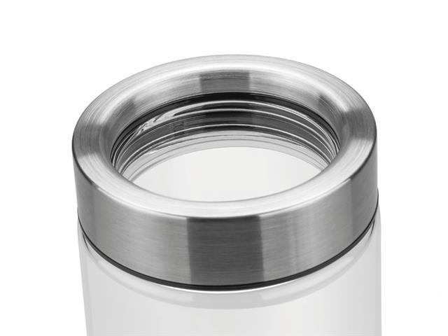 Pote de Vidro Tramontina Purezza com Tampa de Aço Inox 10cm 1,4 Litros - 4