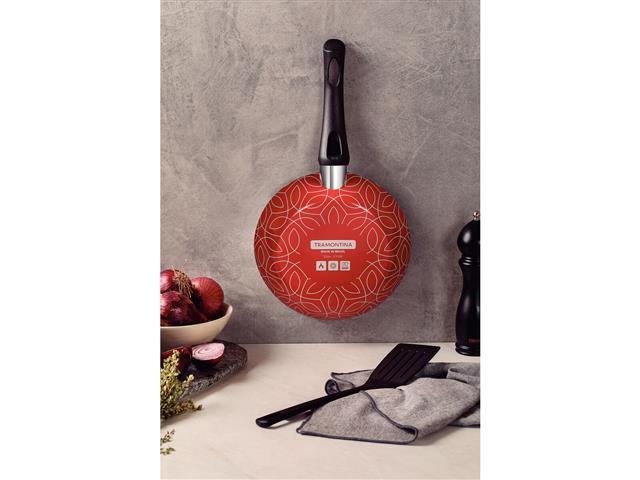 Frigideira Tramontina Paris Vermelha com Espátula de Nylon 28CM - 2